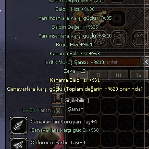 +15 KARA YELPAZE 6.7 20 CANAVAR